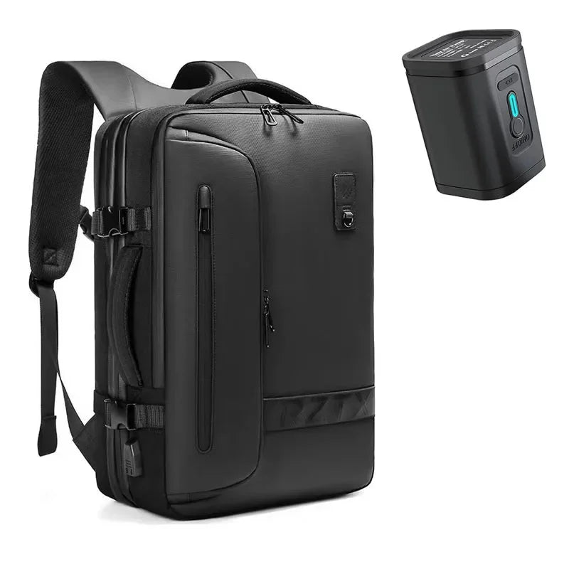 Travel Backpack - Airline Approved Carry-On Luggage Bag, Vacuum Compression, Waterproof, for Laptop, Business and School.