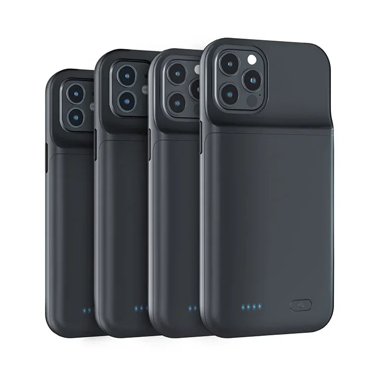 Carcasa cargadora de batería 6800mAh para iPhone 6 7 8 SE X XS XR 11 12 13 14 15 16 Pro - Powerbank externo y funda de carga .