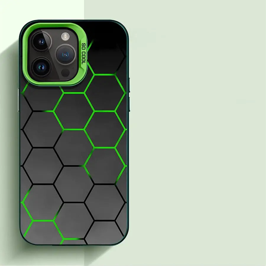 Funda de teléfono de diseño de panal de moda para Apple iPhone XR 12 Pro XS Max 11 Pro Max 15 Plus 14 Pro X 13 14 Pro Max 14 Fina.