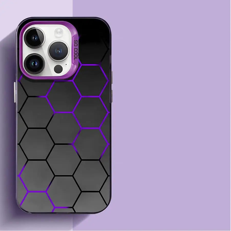 Funda de teléfono de diseño de panal de moda para Apple iPhone XR 12 Pro XS Max 11 Pro Max 15 Plus 14 Pro X 13 14 Pro Max 14 Fina.