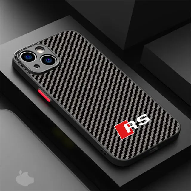 Funda de teléfono Sports-Car Audi para iPhone 16 15 14 13 12 11 X XS XR .